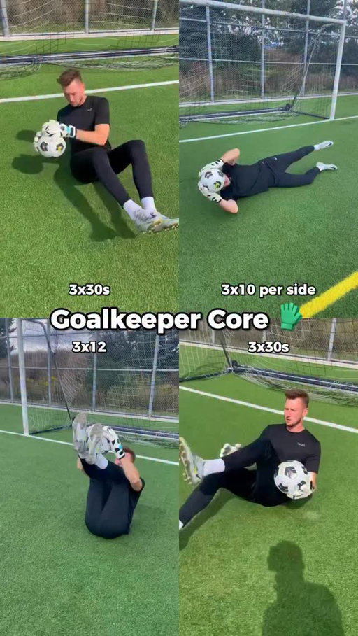 Goalkeeper Core Workout 😤