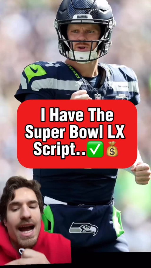 The Script for Super Bowl LX just dropped ✍️🏈