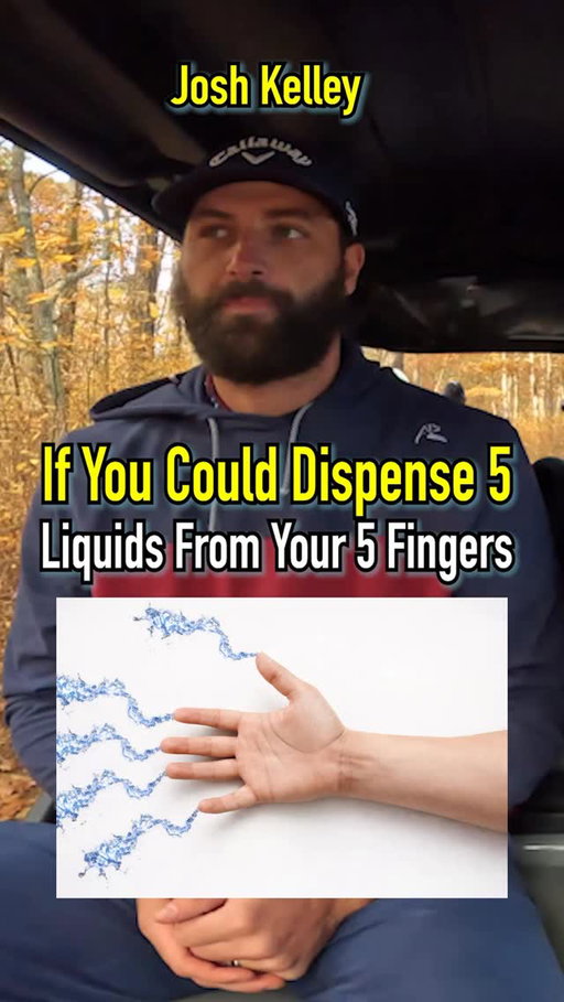 What Liquids Are You Choosing?!? #golf #reels #hand #liquid