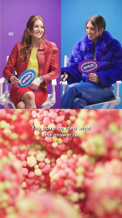 Best friend quiz but we’re really just here for the @nerdscandy Juicy Gummy Clusters 🫣🩷🍬 #ad