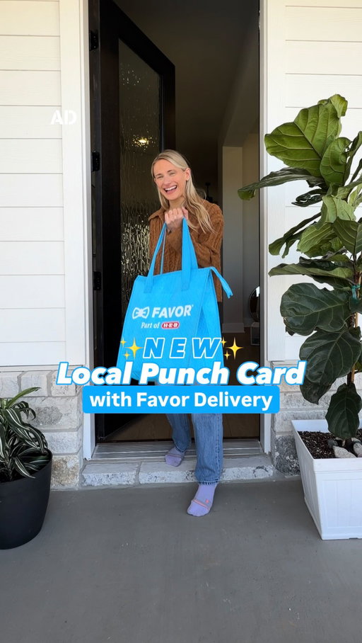 #ad @favor has saved me so many times as a busy mom. 🙌 And this month? Zero guilt for how often I’m using it — because I’m actually getting rewarded for supporting all of my favorite local spots.

With Favor’s new Local Punch Card, I earn cash back just for supporting local. For every 5 punches (orders over $15 at local restaurants), I get a $10 reward. 💸

Favor has saved the day twice just this week with:
✨ Dinner from our favorite local Thai spot when I was too tired to cook
✨ A quick lunch delivered to my office before preschool pickup

More time for our family, less time running errands. 🫶
Start punching today & get rewarded for supporting local. This is a limited-time offer, so don’t miss out!

Some of my favorite local spots to order from:
🌮 One Taco
🍔 P.Terry’s
🍜 Madam Mam’s

*Rewards must be used within 14 days and can be redeemed on any merchant.

#FavorPartner #FavorDelivery #AustinTX #AustinFood