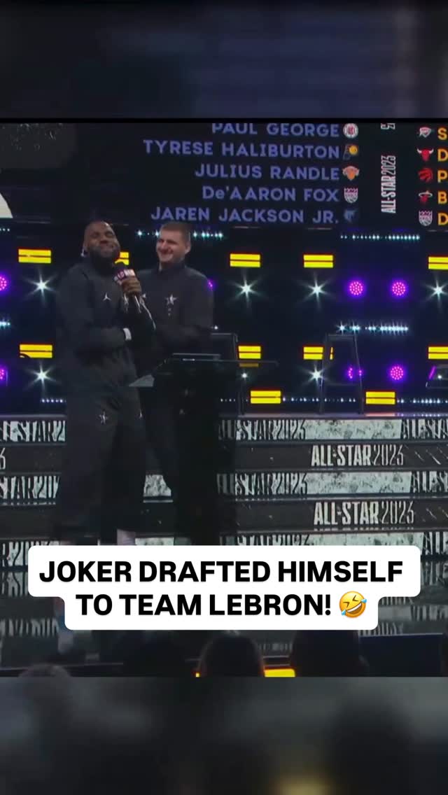 Nikola Jokić made @kingjames’ choice for him at NBA All-Star 2023! 😂 The 2026 NBA All-Star Game tips on Sunday, Feb. 15 at 5:00pm/et on NBC & Peacock