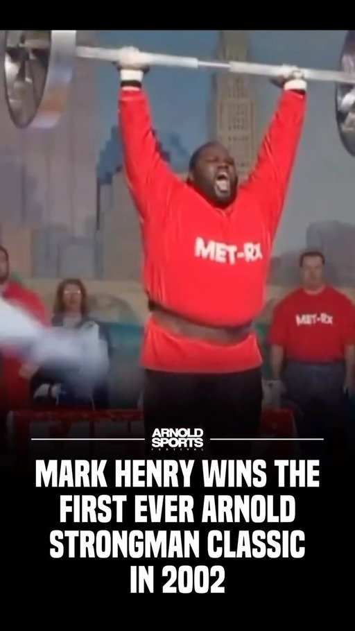 The man who started it all. The ORIGINAL Arnold Strongman Classic Champion, Mr. Mark Henry 💪

🎟️ Click the link in our bio for tickets, the official Arnold Sports app, and the full event floor plan!