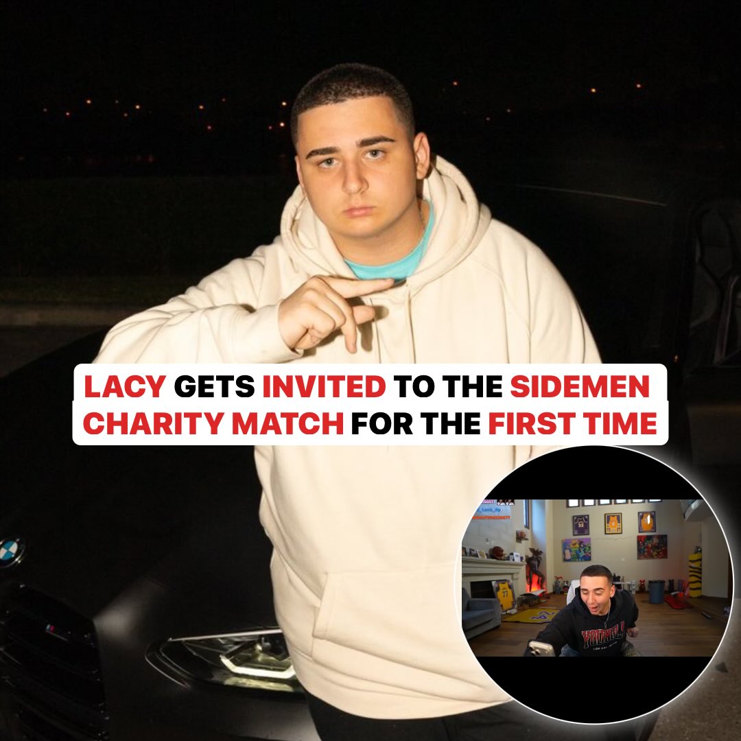 Lacy’s reaction to getting a spot in the Sidemen Charity match.

#culture #sidemen #lacy