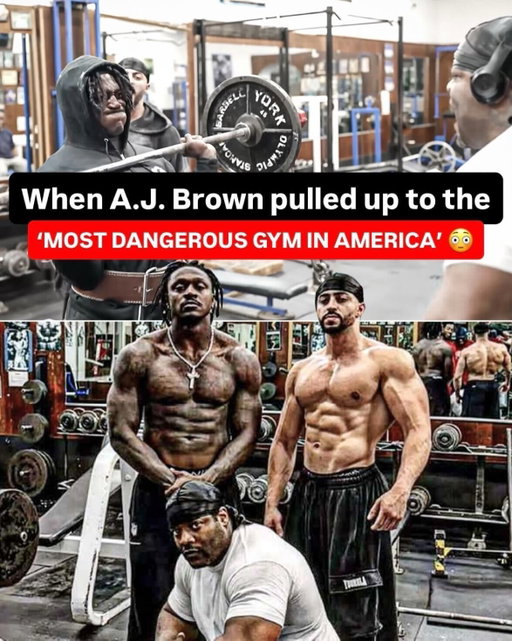 When A.J. Brown worked out at ‘the most dangerous gym in America’, where not even the cameraman is safe 👀

🔗 in bio for more on @kalanhookstv in-depth article. 

(via @kalanhookstv, @haddy_abdel, @smthedon191 📸: @justinsorensen_)