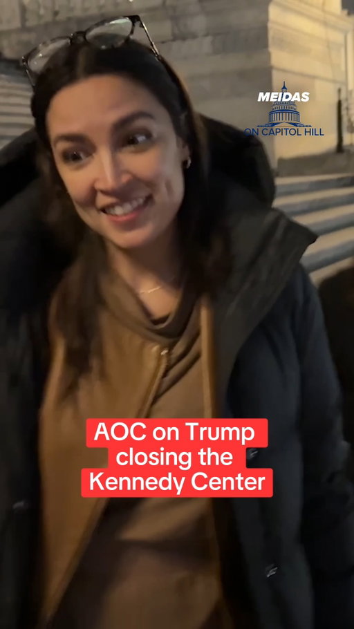 @pablo.manriquez: What do you make of Trump closing the Kennedy Center for two years?

AOC: Is it renovations, or is it that he couldn’t fill the seats? You tell me.

Manríquez: Sounds like he couldn’t fill the seats.

AOC: Sounds like it to me too.