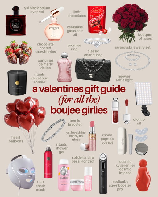 Comment “Link” and I’ll send you the links! 🔗 

GIRLIES! Share this to your partner for valentines gift inspo ASAP!!!!❤️🌹✨

These are some of the most dreamiest gifts you could get your glam boujee girlfriend! If I got any of these I’d be BUZZING!!

#valentinesgifts #valentinesday #valentinesgiftideas