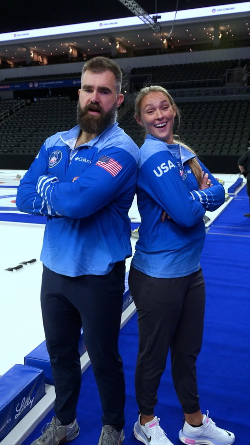 In episode 3 of FAFO, @kykelce brings @jasonkelce onto the ice to f*** around and find out what it takes to qualify for the #WinterOlympics. With the help of @usa_curl, they quickly learn that sweeping takes on a whole new meaning in this arena. 🥌❄️

Watch their trials and tribulations in the full episode—premiering exclusively on @youtube now! #sponsored @nbcolympics