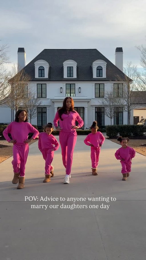 Clock that! Hahaha, we kid, we kid! We're raising girls who know they can dream big, move boldly, and build legacies of their own. But also....🤣😂

The slow motion walks almost took me out, but JD's clock it at the end SENT ME! 😂

Video inspo stan_marchfamily