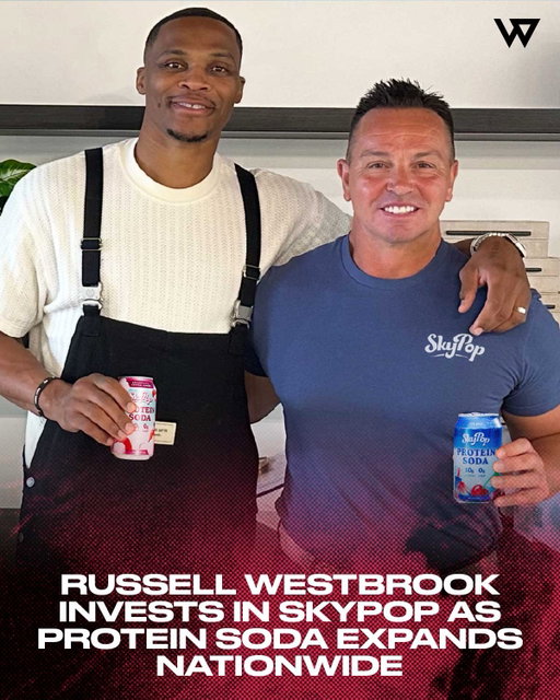 Backing brands that build something real.

@russwest44 has invested in @drinkskypop as the brand expands nationwide and continues to push what modern soda can be.

“They identified real white space, developed delicious products, built a strong team, and are executing with purpose,” said Russell. “Protein soda isn’t a trend. It’s a new category, and SkyPop is leading it.”

Made with 10g of real whey protein, zero sugar, and just 45 calories per can. Bold flavors designed for everyday life.

Learn more at www.drinkskypop.com!

@markfrench1
