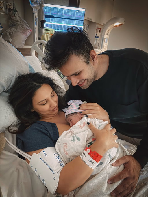 Welcome to the world baby L 🤍 you made the best 20th anniversary present for mom & dad!
