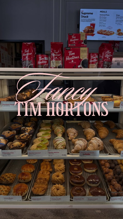 did you know toronto has fancy tim hortons cafés? ☕️

these are called urban format tim hortons and there are 12 locations across the city. elevated interiors and exclusive menu items you won’t find at regular tim’s locations 👀

would you go out of your way for a fancy tim’s? and should i do a part two ranking the menu?

#TorontoFood #TorontoRecs #TimHortons #toronto #torontolife