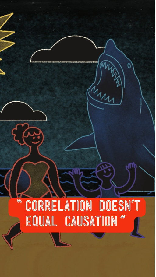 What does "correlation doesn't equal causation" actually mean?