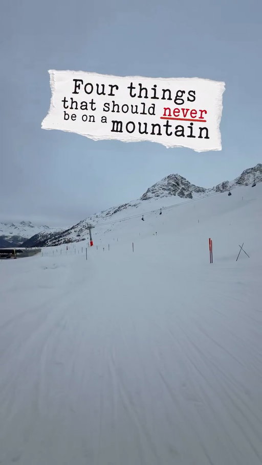 Never on a mountain 🚫🏔️ #ItsAllFamily