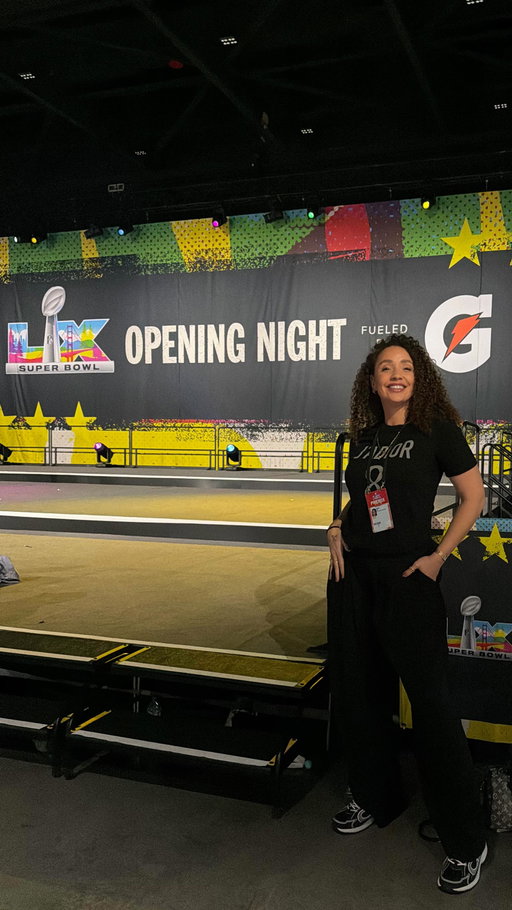 Super Bowl LX Opening Night w/ @nflplayercarefoundation 🏈 what a night!🤓