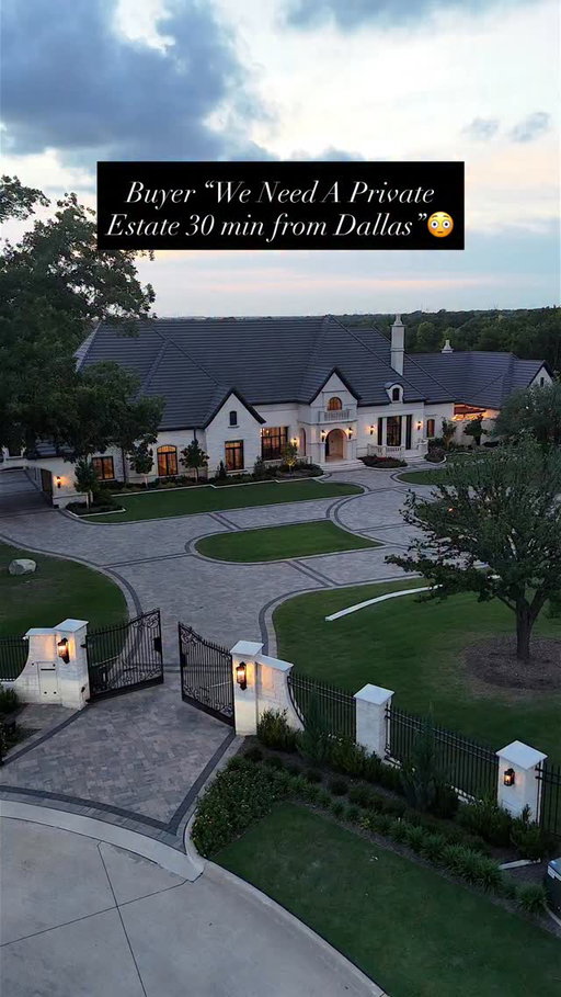 Private Estate Near Dallas, Texas! 🥂

Follow @americas_realtor for Custom Homes!🇺🇸

Builder: @peterparker_customhomes ⭐️

NEW MOVE IN READY HOMES AND LOTS AVAILABLE TO BUILD FROM SCRATCH 🏡

•Exceptional Rated School Districts 📚
•Near Dallas Cowboys Headquarters🏈
•Near PGA World Headquarters ⛳️ 
•Near MLS FC Dallas ⚽️
•Near DFW Airport and Dallas Love Field ✈️
•Near The Galleria Dallas 🌉
•Easy access to shopping and Stonebriar🌇
•Quality Craftsmanship 🔨

$ Contact me for pricing!  
🔎Looking to Buy or Build Your Custom Home in Texas? MSG me “CUSTOM HOME” to get started! 🥂

Looking to Sell your home? MSG me “SELL HOME”

DM me “VIP” to unlock OFF- MARKET homes before they hit Zillow and join my VIP list! I ONLY show these to my signed buyers. When you join my exclusive buyer’s list you’ll get-
•First Look at My Off Market Properties
•My custom new-construction incentive cheat sheet (saved my last 3 buyers $175k, $195k and $225k off asking- only because they were my official clients and could negotiate hard! 
•White-Glove Service 

Alex Maloney
COMPASS RE TEXAS, LLC

Accuracy of all information contained here-in deemed reliable but not guaranteed and should be independently verified.

#property #realestate #dallas