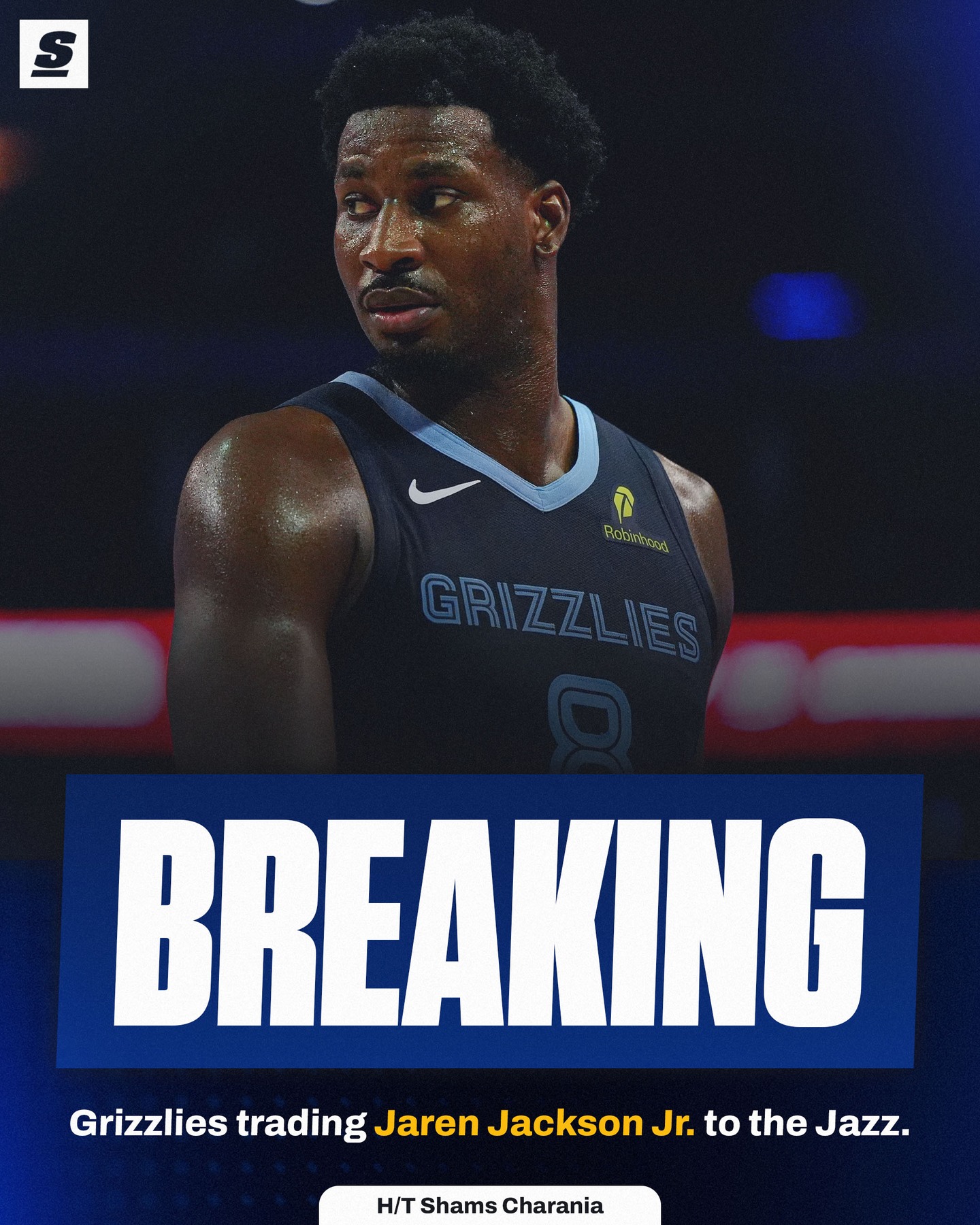 BREAKING: Former DPOY Jaren Jackson Jr. is reportedly being traded to the Jazz. Thoughts on this move!?!?🚨
[h/t @shams]