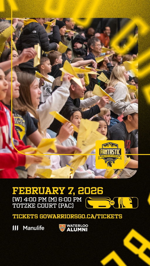 Transforming PAC into FAD! 
 
 ✨Fantastic Alumni Day✨
 
First time in FAD history all activations will be in the PAC small gym!

Over 1200 tickets already sold, get yours today to secure your spot! 

🎟️ Limited FREE tickets available sponsored by @hwswaterloostjacob and @manulifecanada! 

@wloowbb at 4:00 PM and @wloombb at 6:00 PM, Carl Totzke Court.