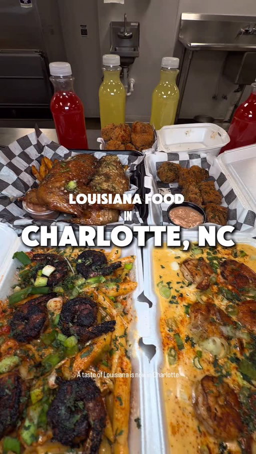 The bold flavors of Louisiana is now in CHARLOTTE

|SHARE| this with a friend that needs to see this. 

Charlotte, have yall been looking for some Louisiana food in the city? If so, you’re going to want to check this place out. 

📍 @kristyscreolekitchen located INSIDE of @city.kitch 

ITEMS I TRIED 
⚜️Mardi Gras Pasta ⭐️⭐️⭐️⭐️⭐️
⚜️Bourbon Street Salmon Bites ⭐️⭐️⭐️⭐️⭐️
⚜️Cajun fried ribs ⭐️⭐️⭐️
⚜️Shrimp & Grits ⭐️⭐️⭐️⭐️
⚜️Garlic Parmesan Turkey Wings ⭐️⭐️⭐️⭐️
⚜️Swamp Punch and Lemonade ⭐️⭐️⭐️⭐️⭐️

I highly recommend ordering ONLINE before coming so you don’t have to wait long. But if you don’t want to of course you can use the iPad inside to order. 

This place is serving food from the heart of New Orleans, authentic, made with love. 

Will you be checking them out? Let me know in the comments below

|FOLLOW| me for all things Charlotte, food, and overall things to do in the city
.
.
#Clt #Charlotte #Foodie #Food #Restaurant