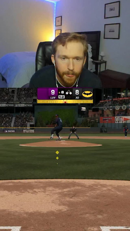Greatest Comeback in MLB The Show History!  #mlb #mlbtheshow #mlbtheshow25 #playful #funny