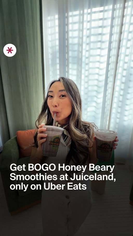Calling all @juiceland lovers - you can get two honey beary smoothies for the price of one on @ubereats right now  🐻🍯 we’re taking this tip from @atasteofkoko on board and running over to @ubereats to get our hands on this deal 😋

Deal is available for a limited time only - order one honey beary smoothie from Juiceland on Uber Eats to receive a second for free, must end 3/31.