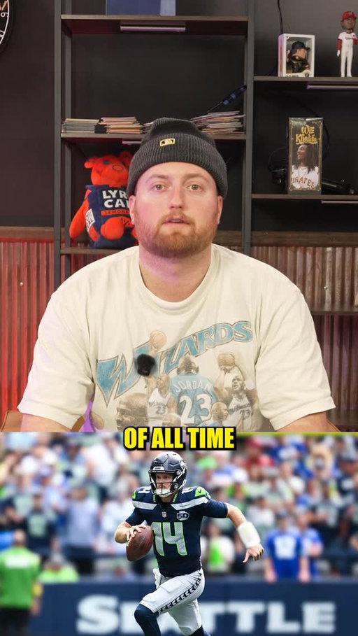 Is Sam Darnold the worst quarterback to start in a #SuperBowl … lmk what you think ⤵️ 

#football #nfl #sports #seahawks