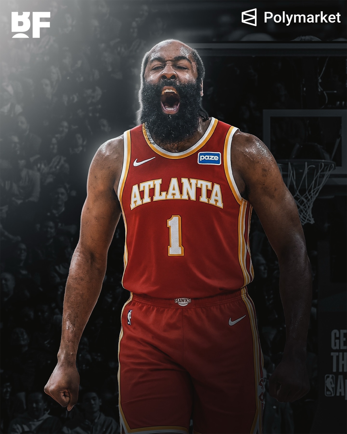 James Harden has reportedly ‘eyed’ the Atlanta Hawks as a potential trade destination 👀 

ATL Strip Clubs gonna have Harden’s scoring drop to 10.5 PPG 😭

Harden’s odds of being traded have skyrocketed to 52% on Polymarket 📈