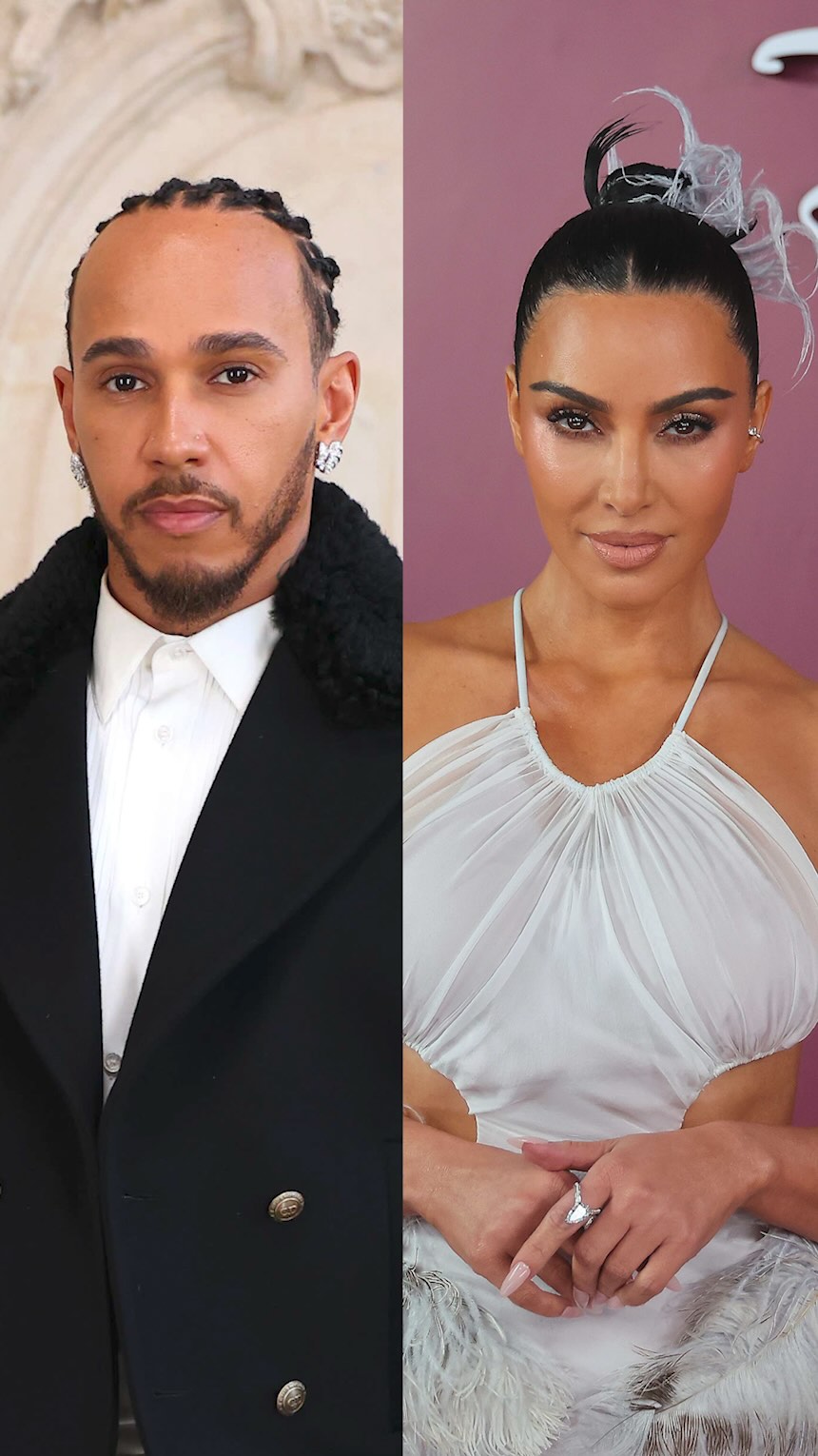 Kim Kardashian and Lewis Hamilton make sense to us