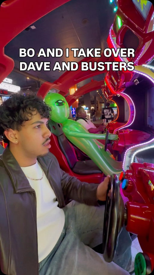 WE DID @daveandbusters 1/2 OFF PLAY #Daveandbusterspartner