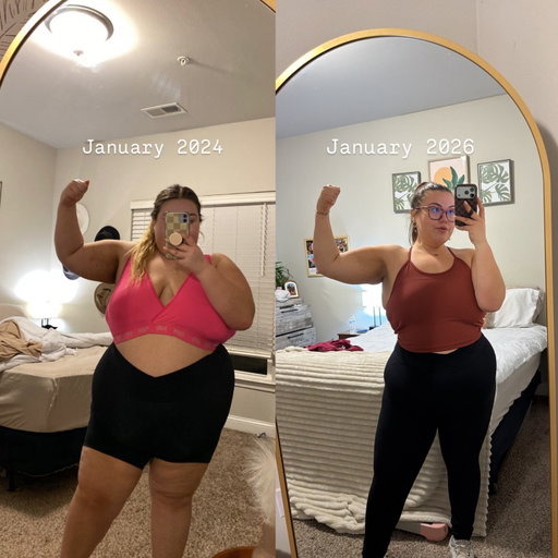 it’s been hard wanting to keep going.. but looking back at these pictures is so encouraging 

the girl back in 2024 would have never thought I’d be where I am now 2 years later 

taking photos throughout my journey has helped me see the real progress when I felt like there was none 

here’s to continuing the journey and thank you for being here 💪💗

•
•
•
#weightlossjourney #weightloss #progress #transformation #weightlosstransformations weight loss progress transformation weight loss transformations progress before and after progress photos