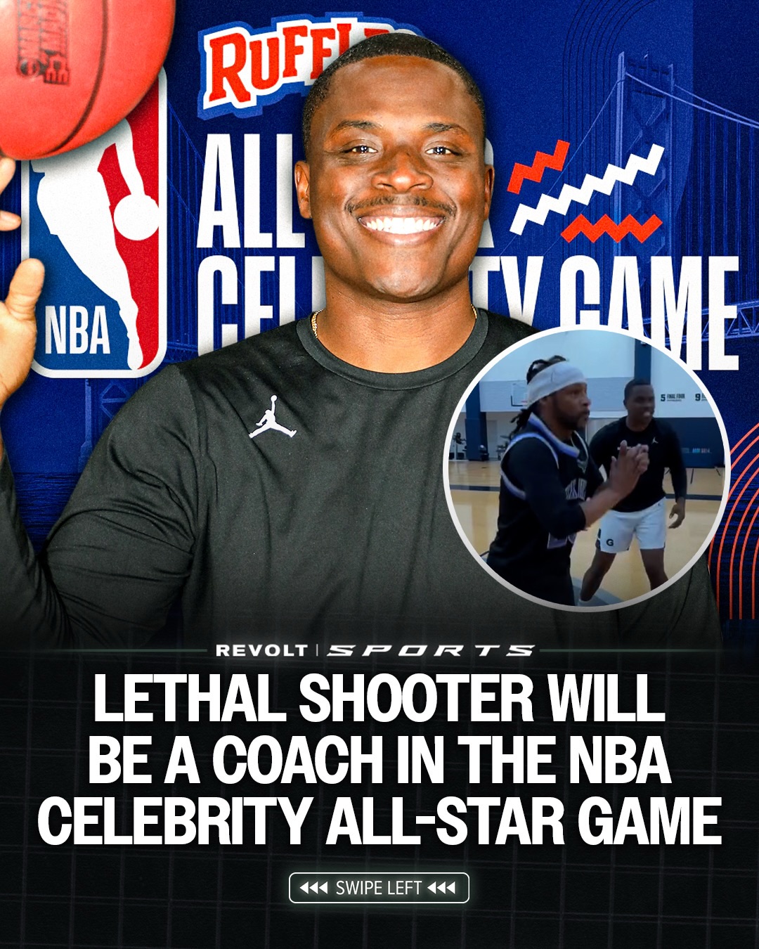 Dreams do come true!!! It’s an honor that I’ve been selected as a coach for the  2026 Ruffles NBA All-Star Celebrity Game. It’s humbling and I’m extremely grateful for my LOYAL FANS and followers who have had my back, supported me all these years and continue to make sure the world UNDERSTANDS IT NOW! See everyone on ESPN on the 13th at 4pm PST | 7pm EST.⭐️ @nba @nbaallstar ⭐️
