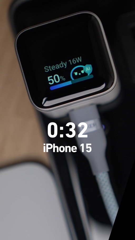 Speed Test: Charge your iPhone 17 Pro to 50% in 20 minutes with the Anker Smart Display Charger. Shop now - link in bio.

#ankersmartdisplaycharger