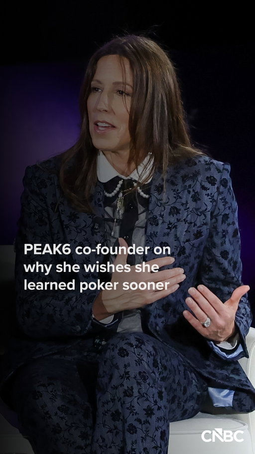 Jenny Just, co-founder of PEAK6 and a self-made billionaire, sits down with CNBC’s Julia Boorstin to talk about her new mission to teach one million women the strategic skills of poker to help them succeed in business and life. She shares why she wishes she had learned the game sooner.

Listen to the full CNBC Changemakers and Power Players interview at the link in bio.