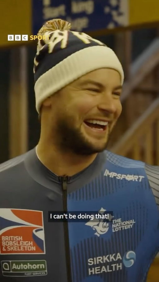 Should we be worried about Chris Hughes in a bobsleigh?!

Chris is put through his paces by Team GB’s bobsleigh team ahead of the Winter Olympics!