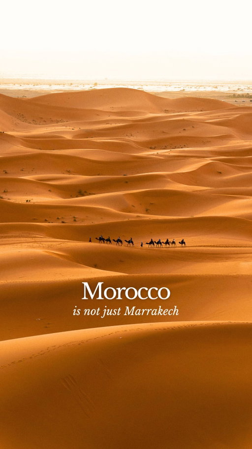 👀 Morocco is so much more than just Marrakech or Casablanca - yet many people stop there thinking they’ve seen it all.

Ad | @getyourguide 

Don’t get us wrong: Marrakech is an amazing starting point. We absolutely love it. The colors, the liveliness, the chaos, the energy. It pulls you in instantly. But Morocco doesn’t end at the medina walls.👀

Follow @travelcroats for more travel inspiration🫶🏻🌸

This reel is your invitation to explore more of the country 🇲🇦👇 • Spend a few days in the Merzouga Desert, staying in a desert camp under the stars (shown in the video!!) • Visit Berber villages and experience a slower, more local side of Morocco • Overnight in Aït Ben Haddou, one of the most iconic kasbah villages • Take a day trip to the Atlas Mountains and the Agafay Desert near Marrakech • Spend time in Fes and explore its ancient medina • Visit Chefchaouen, even if just for a day, it’s absolutely worth it!😍😍😍

Still high on our Morocco list? 🌊 Essaouira and Taghazout- can’t wait to explore that beautiful coast of Morocco! 🏄‍♀️ 🐟 

Ps if you’re starting your trip in Marrakech 👉 Comment “SOUK” and we’ll send you the link to our own Marrakech Google Maps Pins + a curated guide with 3 ready-made itineraries. It includes our favorite riads, cafés, must-see spots, and hidden gems we genuinely loved.🥰 

Save this reel for your Morocco trip ✨

What’s your favorite place in Morocco outside Marrakech?

#moroccotravel #visitmorocco #slowtravel #travelinspiration