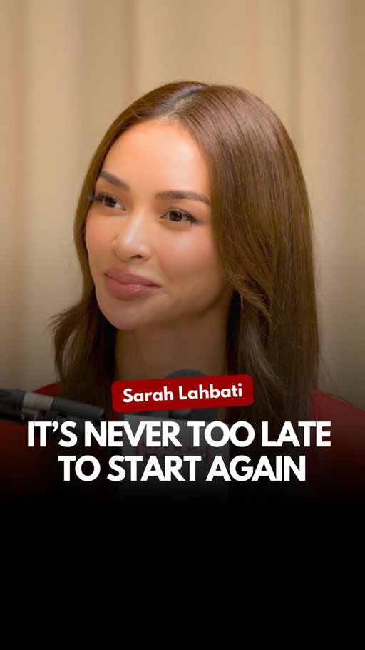 It's never too late to start again

Comment "SARAH" and we’ll send you the full episode link

The full episode is now live on YouTube & Spotify 🎧