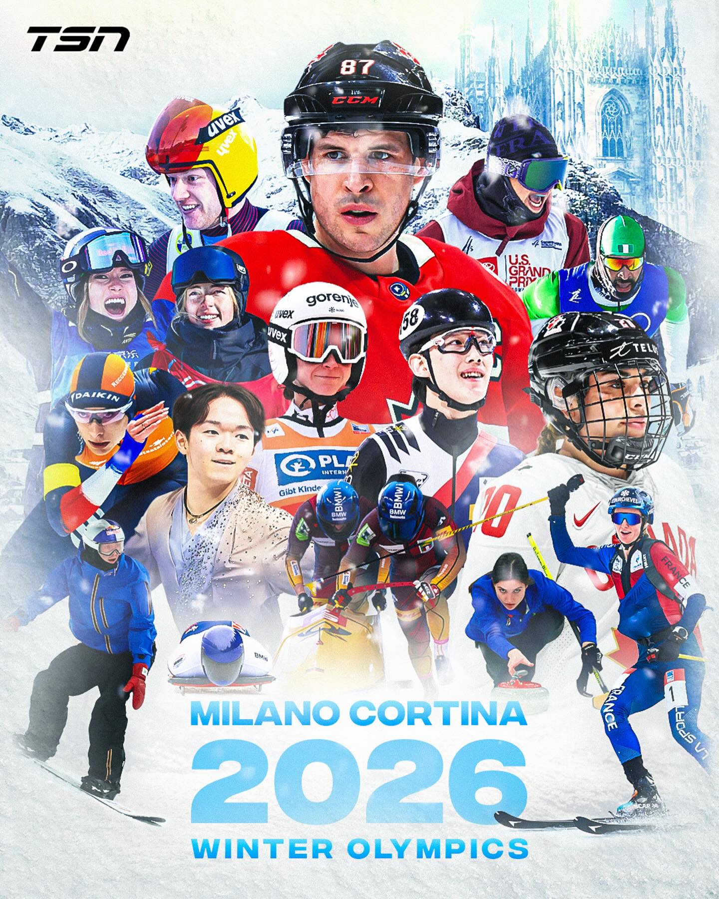 The day we’ve all been waiting for has arrived. Welcome to the Milano Cortina 2026 Winter Olympics.❄️🇮🇹

#milanocortina2026
