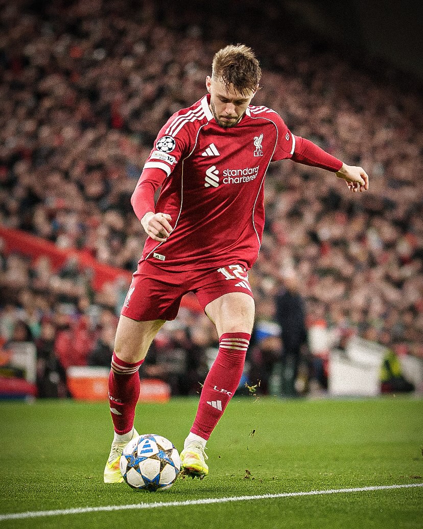 You’ve gotta feel for Conor Bradley… just as he started getting into the Liverpool team on a consistent basis and showing that talent we’ve seen throughout his academy days and early career, he now could be on the sidelines until early 2027 🤕💔

He suffered ‘bone damage as well as ligament damage’ with the injury that he picked up against Arsenal last month, and him being sidelined could stretch into early 2027 - per Ben Pescod and Ben Dinnery. Football is a brutal game man… take it in. He’s been waiting for his opportunity and now this happens. It’s actually so sad.

It’s been a crazy few years for him. The FA Cup cameo at Arsenal, the Chelsea game at Anfield, locking up Mbappé & Vini, winning the Premier League… all at just 22. He’s shown he has what it takes. 💫

Bad time for an injury, but I’m sure he’ll come back even stronger… hope you recover well bro @conorbradley.03 🙏🏽