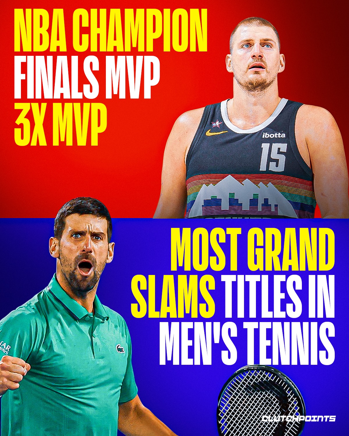 Serbia knows a thing or two about developing athlete and turning them into legends.

The country has produced world-class figures across every field, from Nobel Prize–winning author Ivo Andrić to Palme d’Or–winning filmmaker Emir Kusturica. But when it comes to sports, Serbia has built something special.

Two names, in particular, define that legacy, not just in sports, but worldwide.

🔹 Novak Djokovic: The tennis player that isn’t just great, he’s historic. He’s spent a record 428 weeks as world No. 1, finished as year-end No. 1 eight times, and held the top ranking across 13 different seasons. Add 24 Grand Slam titles and an Olympic gold medal in Paris 2024 to complete the Career Golden Slam, and there’s really no debate left. Novak is the standard.

🔹 Nikola Jokić: “The Joker” has been quietly dominating the NBA in his own way. His passing, vision, and basketball IQ are on another level, and it’s made him arguably the greatest passing center the game has ever seen. With three MVP awards (2021, 2022, 2024), an NBA title in 2023, and a Finals MVP, Jokić has become the heartbeat of the Denver Nuggets. Eight straight All-Star appearances and five All-NBA First Team selections only underline it. And this year? Still stacking stats while making a huge push to win it all once again.

When you think of Serbia, these two names come up instantly, not just because they’re famous, but because their talent has crossed borders, eras, and expectations. Different sports, different styles, same result: all-time greatness.