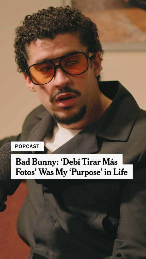 Previously on Popcast: @badbunnypr sat down with @joncaramanica and @joecoscarelli prior to releasing his Grammy-winning magnum opus, "Debí Tirar Más Fotos," to discuss how working with young Puerto Rican musicians in his home country ranks among his life's greatest achievements. #badbunny #badbunnyinterview #badbunnymusic #superbowl #reels