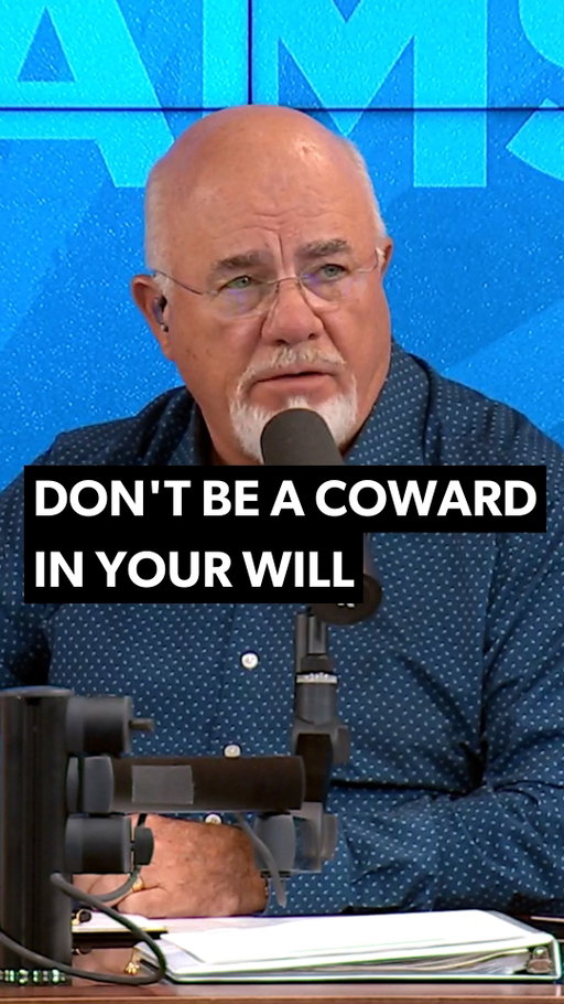 Get your will done, and tell everybody what the stinking will says while you're still alive.

You create all this drama when you do your estate plan and you keep it a deep, dark secret. Like it's a freaking movie or something. This is not a movie, it's your life.

And so if you're a crotchety old whatever and you want to give it all to your niece, go ahead and tell all your kids that. "You never called me, I'm giving it all to her. Shut up." You can say that if you want. That's perfectly legal. But have the backbone to deal with it so they don't have to sit and wonder if the niece is stealing the stuff.