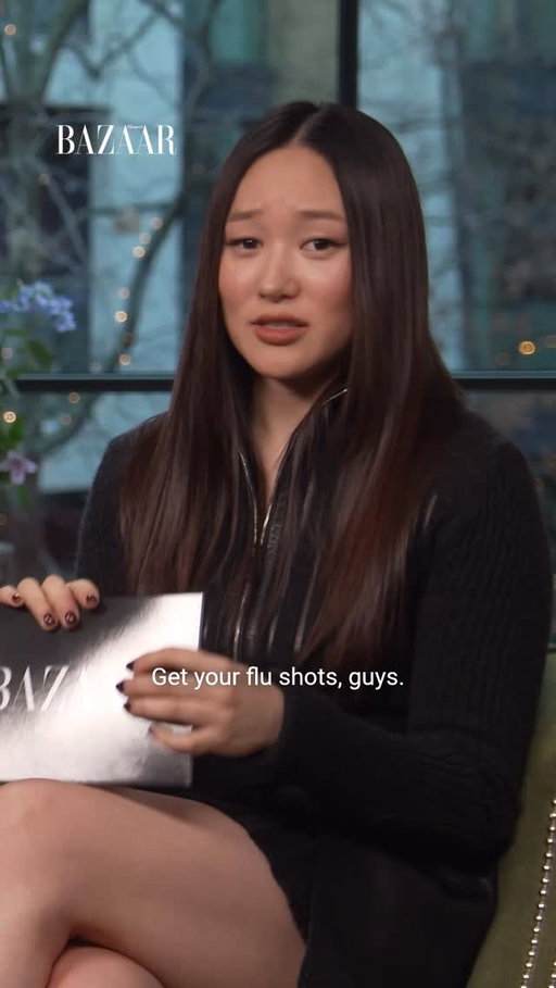 “The intimate scenes are really vulnerable, and it’s daunting before you do them,” says #LukeThompson, when his co-star and ‘Bridgerton’ newcomer #YerinHa asks what he found most challenging when filming the latest season.“They are a big part of the ‘Bridgerton’ thing, so you do feel like you have to deliver something. But, also I wanted it to be true to Benedict and who he is. That was more challenging than I thought.”

Stepping into the spotlight as #Bridgerton’s latest leading couple in season 4, the Ton’s Benedict and Sophie sit down with Bazaar to answer all of our burning questions about the new series.

Watch the full video at the link in our bio.
