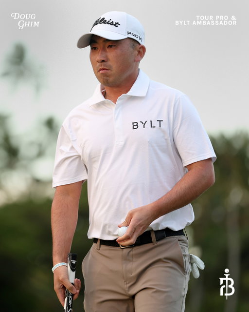 We’re proud to welcome Doug Ghim to the BYLT family.

A proven presence on the PGA Tour since earning his card in 2019, Doug has built a reputation for consistency and performance at the highest level. Originally from Arlington Heights, Illinois, his professional résumé includes multiple top-five and top-ten finishes, highlighted by a solo second-place finish at the 2024 Shriners Children’s Open.

Doug’s pedigree runs deep. A Ben Hogan Award winner and former No. 1 in the World Amateur Golf Rankings, he has seamlessly carried that standard of excellence into his professional career. We’re honored to have Doug representing BYLT as he continues to compete on golf’s biggest stages.

Welcome to the team, @dougghim.