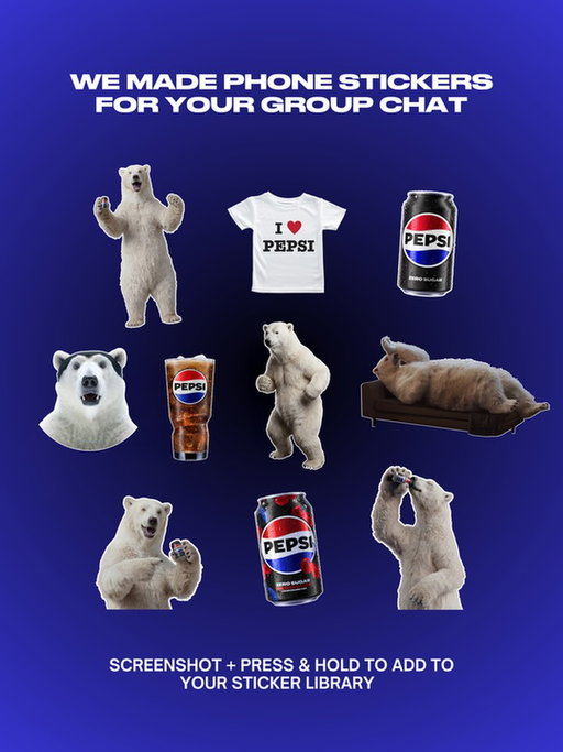 Stop scrolling, it’s time to take over the group chat #OfficiallyTeamPepsi