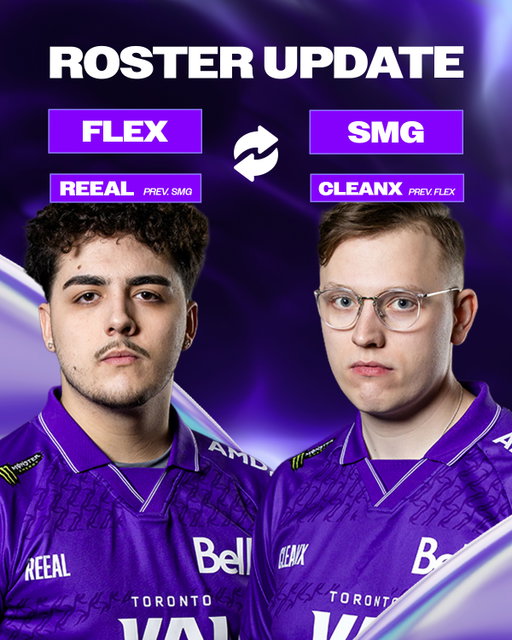 🚨 ROSTER UPDATE 🚨

As we prepare for Major II qualifiers, we've made the decision to swap Reeal to Flex and CleanX to SMG. 

#TKOIWIN | #GoTKOI