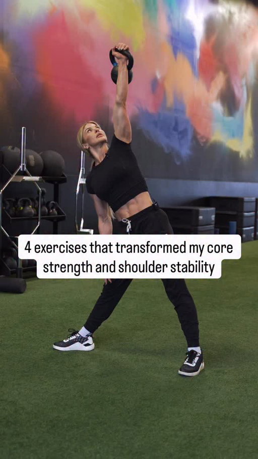 Here are 4 exercises that will challenge your core strength, and improve your shoulder stability.

Thank you @nakedprogram