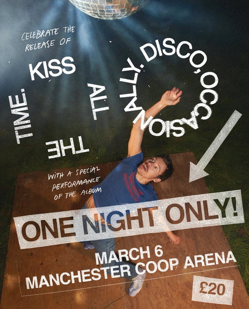 One Night Only. Manchester. Co-op Live. March 6th. 

Ticket requests begin Friday. More details to follow.