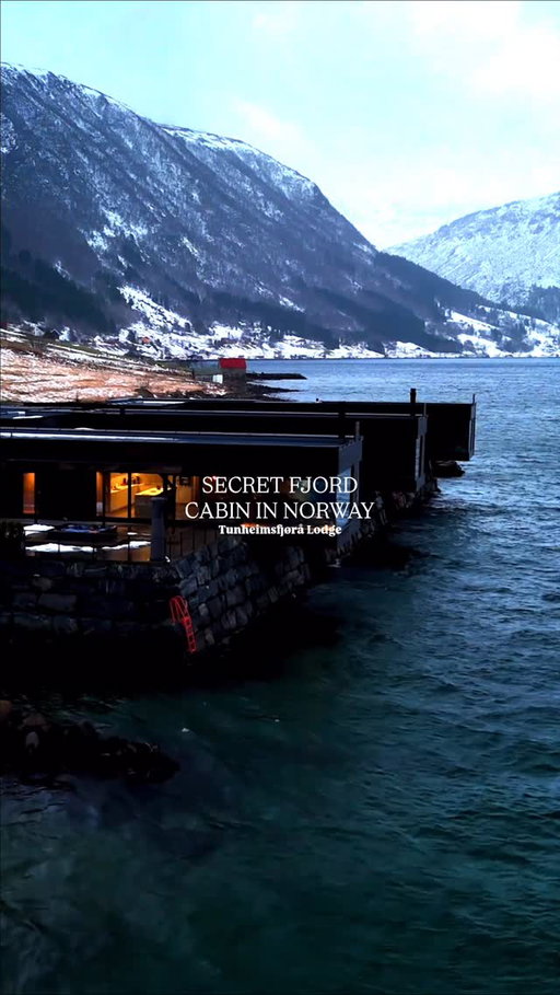 Send this to the person you want to escape to this cabin in Norway with ✨

This is Tunheimsfjørå Lodge in western Norway, and this place should be on your bucket list 🌊🔥

Who do you want to bring here?

#norge #norway #visitnorway 

Unique Accommodations | Travel Tips | Scandinavia | Europe | Fjords and Mountains | Vikings | Cinematic | DJI | Drone | Aerial | Moody | Winter | Bucket List Experience | Honeymoon Destination | Movie Scene | North