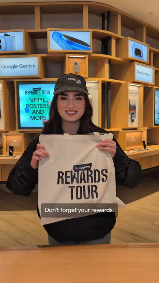 #sponsored Went to the Google Play Rewards Tour, met PinkPantheress and still made it back for dinner. Even if you couldn’t be there, Gold+ Google Play Points members can still earn rewards on Google Play! #GoPlay