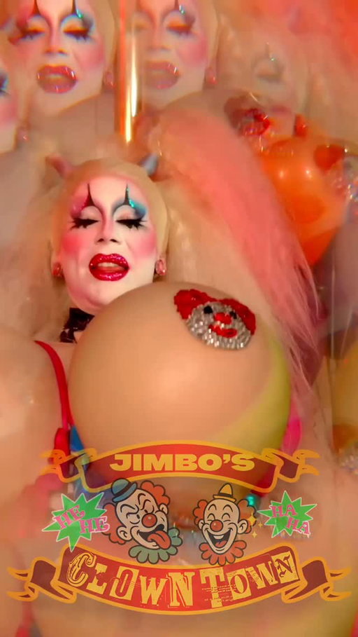 Just For Laughs Festival Vancouver Presents:  JIMBOs Clowntown! 

Step right up and feast your  eyes and ears on a comedy circus like no other! Featuring Bearded Lady and Canadas Drag Race Season 6 Clown @pmforagoodtime ! & Big D!ck Girl and Season 4 Canadas Drag Race Winner @legallyvenus !
Prepare have your ear holes penetrated like no other by the Hilarious and Beautiful @shirleygnome ! And 
You’ll be laughing till you bust with handsome Funny Man @steevletts 

Hosted by International Drag Sensation @jimbothedragclown and Featuring JIMBO’s new show “JIMBO as JOAN! The unofficial, unapproved, unfiltered Can we Laugh Parody Tour! 

FEB 21st Vancouver!  Link in Bio

#comedy #drag #jfl #justforlaughs #clowntown 

Poster art  @uniq_aps